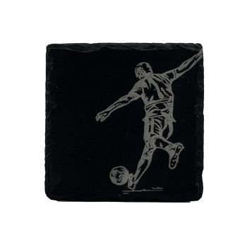 Main image of Single Slate Coaster - Football