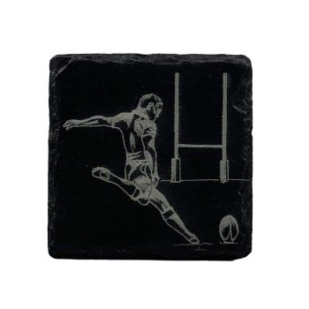 Main image of Single Slate Coaster - Rugby