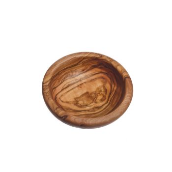 Small image of Olive Wood - Round Dipping Bowl 9cm