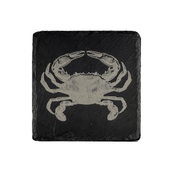 Small image of Single Slate Coaster - Crab